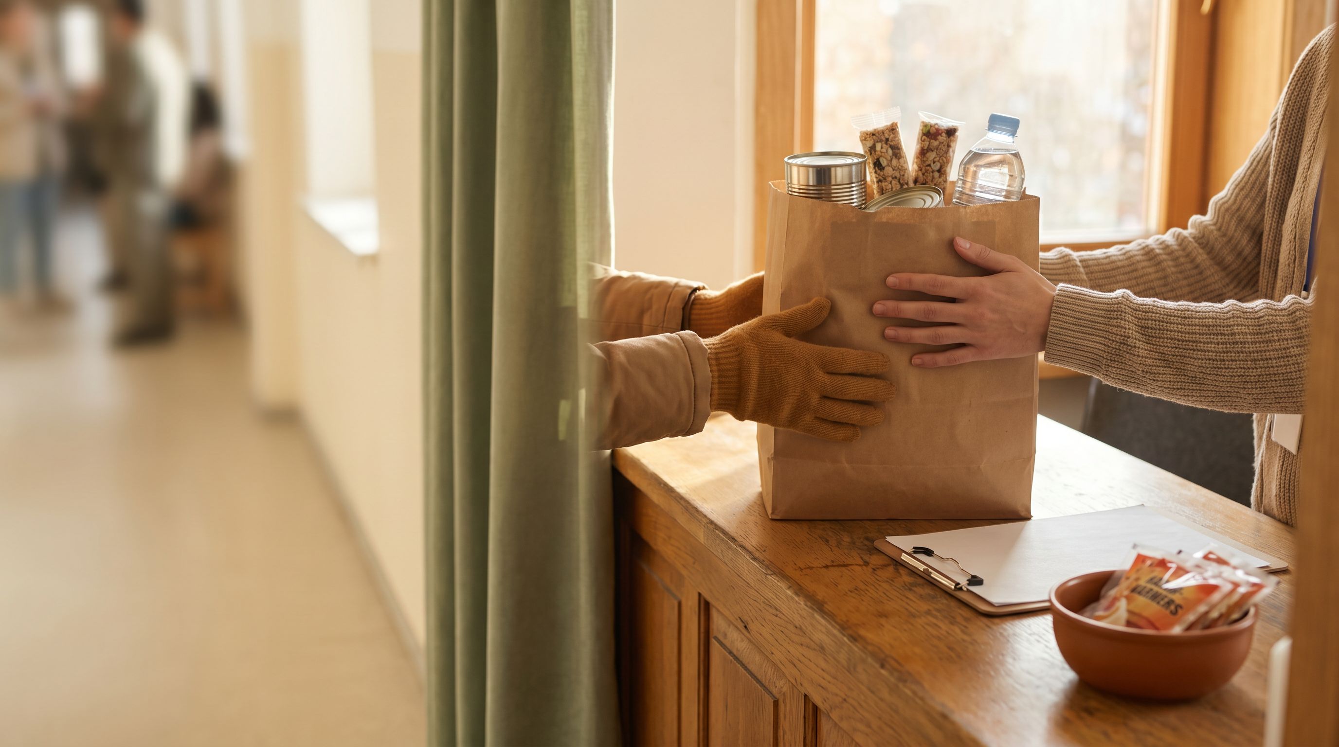 How to Get Food Without an ID or Permanent Address in 2026 — PantryPath